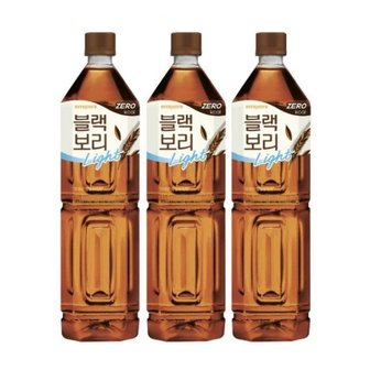  블랙보리 라이트 1.5L 12패트 국내산 보리차 제로칼로리