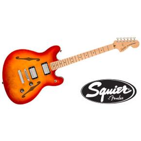 SQUIER 스콰이어 Affinity Series Starcaster Dlx, Maple FB, Sienna Sunburst