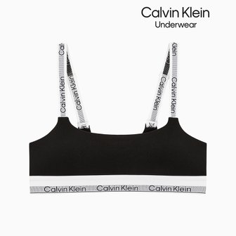 Calvin Klein Underwear 여성 모던 코튼 에어 AF 라이틀리 라인드 브라렛 (QF7970AD-UB1)