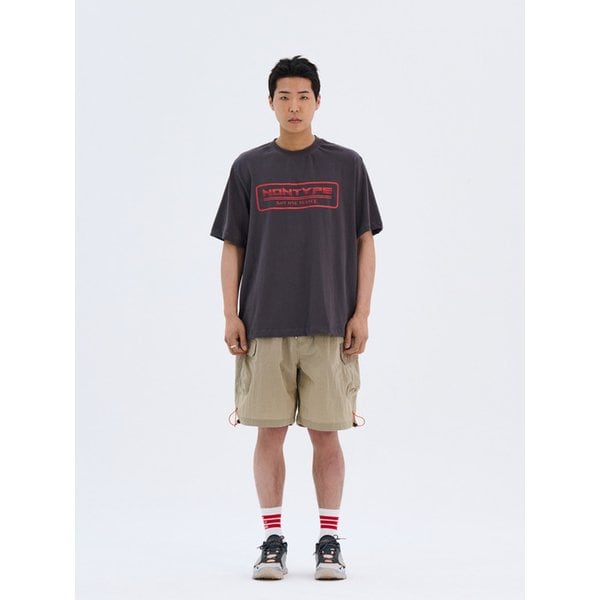BOX N.O.N SYMBOL T-SHIRTS (CHARCOAL)