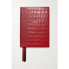 The Soho 2022 Croc-effect Leather Diary 레드