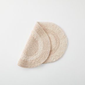 NEW 포레스트 오벌 면매트 BEIGE