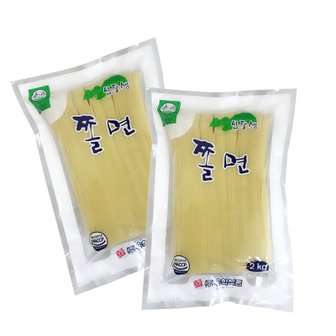  송학식품 십장생 쫄면 2kg 3개