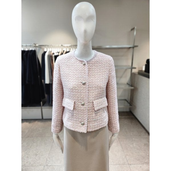 [여주점] [나이스클랍] 테이프장식 트위드 자켓 A261MWJ211