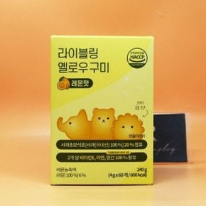 nEw 라이블링 옐로우 구미 4g x 60개 레몬맛