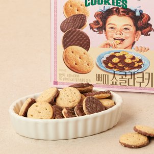 피코크 (G)신상 피코크 쁘띠쇼콜라쿠키 160g