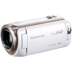 파나소닉 HD 비디오 카메라 W580M 32GB 서브 카메라 탑재 고배율 90배 줌 화이트 HC-W580M-W