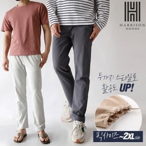 허리 밴드 링클프리 스트링 팬츠 JIMC1255_P323162578