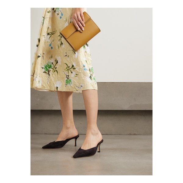 비비 스웨이드 뮬 65mm 브라운 1647597360468174