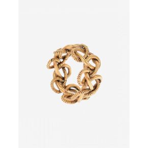 SAINT LAURENT B급상품WOMEN BRAIDED BRASS RING 633024 Y1500 8204 GOLD