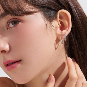 도로시 14k 센시 랩 다이아몬드 링귀걸이_대