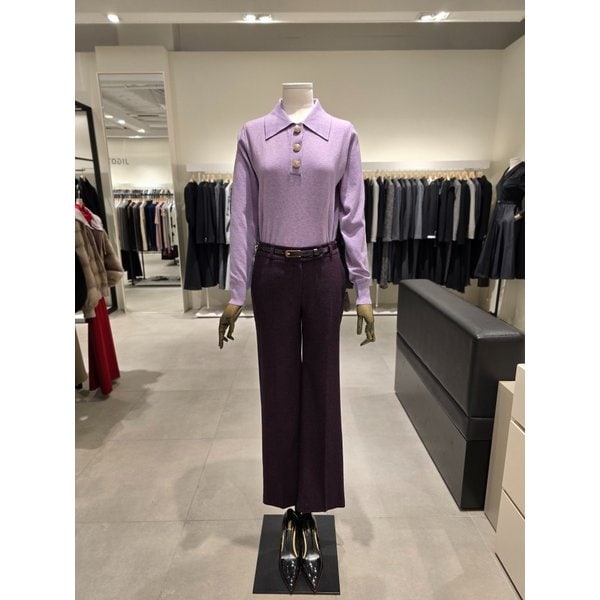 [파주점] 세트 버튼 포인트 풀오버 니트 + 헤링본 팬츠 JRAA1PO903,JRBA0SL731