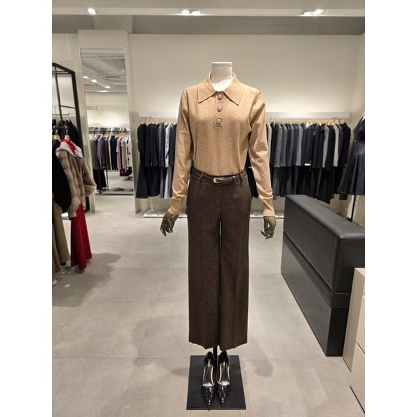 [파주점] 세트 버튼 포인트 풀오버 니트 + 헤링본 팬츠 JRAA1PO903,JRBA0SL731