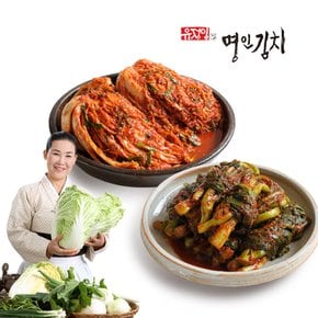 [식품명인 유정임] 포기김치5kg+돌산갓김치2kg