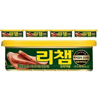  동원 리챔 오리지널 스팸 리쳄 120g 5개