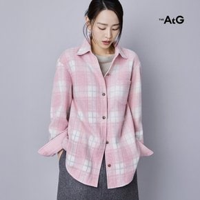 26FW 브러시드 체크 플리스 자켓
