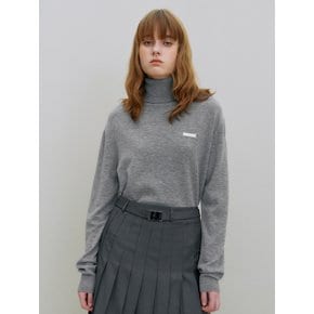 Daniel turtle neck knit (Grey)