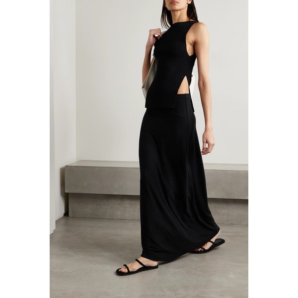 리셋 로렌 스트레치 니트 맥시 스커트 1647597311387524