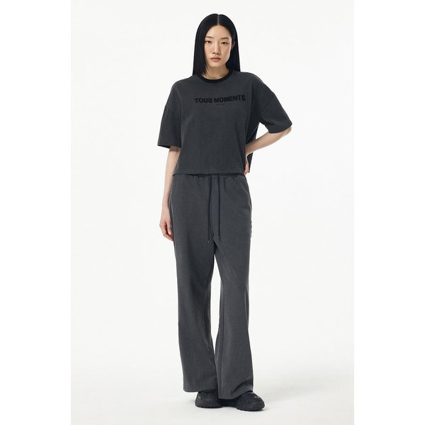 [리오더] 레터링 피그먼트 크루넥 티셔츠 7155440803299