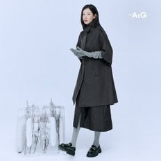 [앱4만원↓] 더엣지 24FW 울혼방 핸드메이드 케이프 코