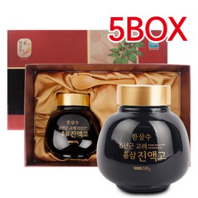 한삼수 6년근 고려 홍삼진액고 500g*2병 5BOX