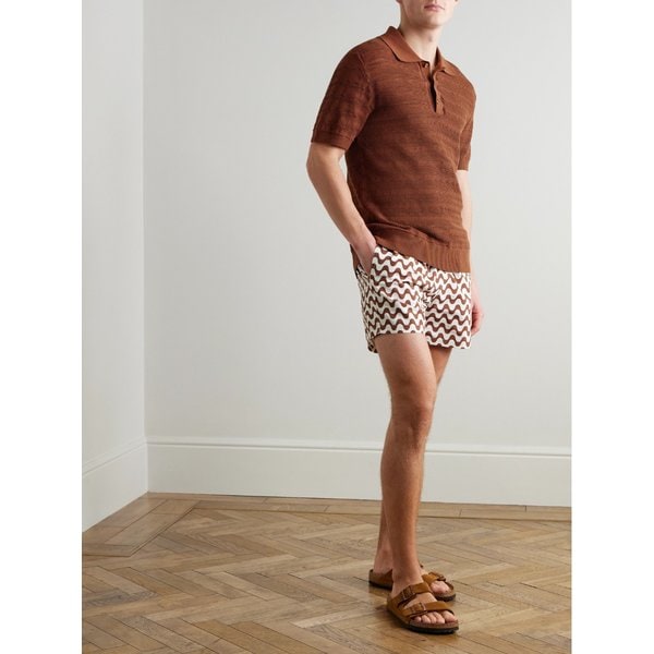 프레스코볼 카리오카 비달 오픈 니트 코튼 폴로 셔츠 46376663163008314