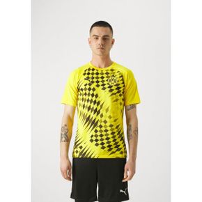 퓨마 BVB BORUSSIA DORTMUND 프리매치 클럽 웨어 cyber 옐로우 블랙