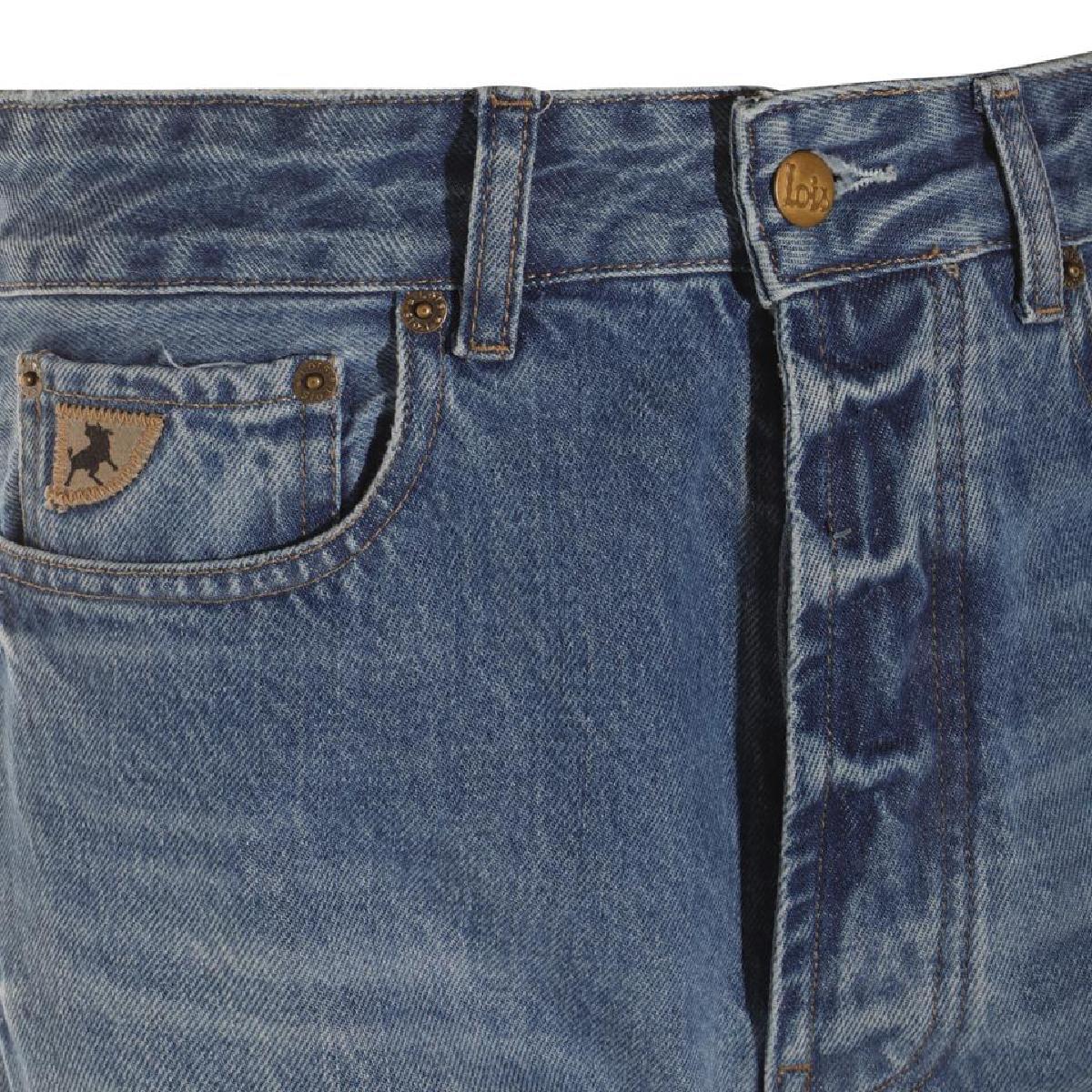 デニム・ジーパン LOIS JEANS LOIS JEANS Jeans (2666 7572CLIPPED SUMMER STONE) Dana Jackson Clipped - Mid Rise Straight Fit | Lois Jeans