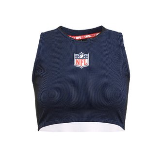 NFL [본사직영]엔에프엘 우먼 슬리브리스 탱크 탑 NFL NAVY