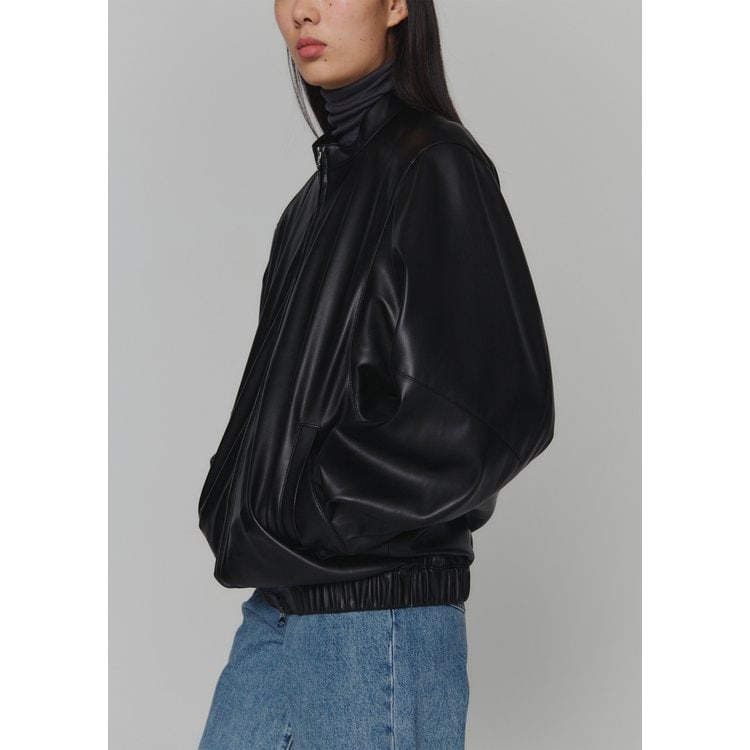 AMOMENTOアモーメント ブルゾン VEGAN LEATHER AMOMENTOアモーメント ブルゾン VEGAN LEATHER