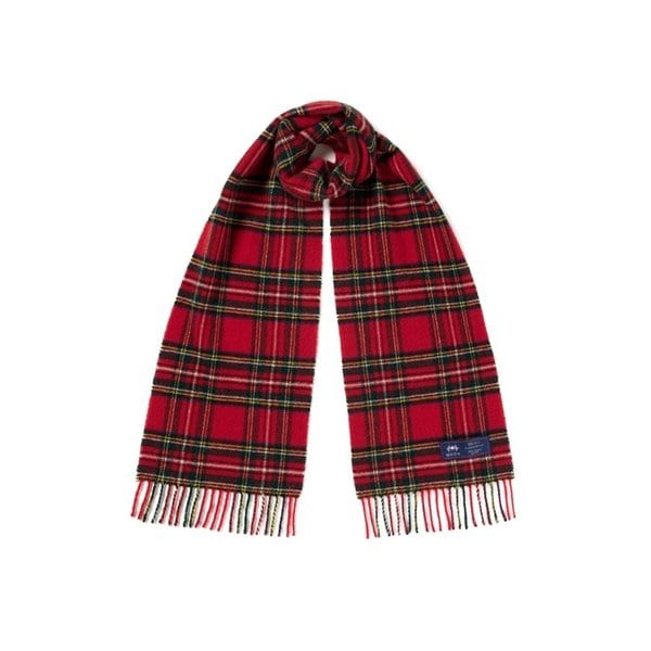 메리노울 머플러 25cm - 로얄 스튜어트