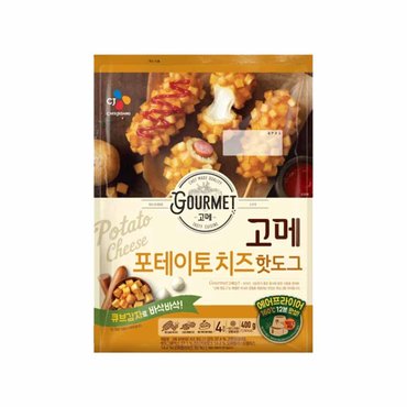 CJ제일제당 고메 냉동 포테이토치즈 핫도그 400g 1개