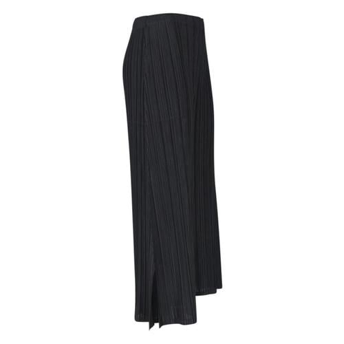 플리츠플리즈 팬츠 PP68JF28315 Black