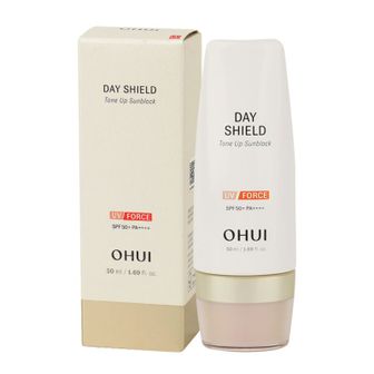 NS홈쇼핑 오휘 데이쉴드 톤업 선블럭 유브이 포스 SPF50+/PA++++ 50ml[34376509]