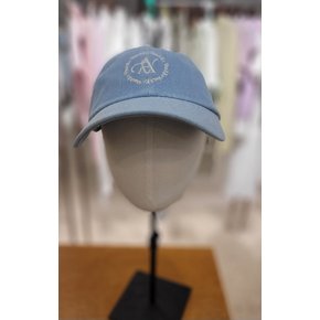 로고자수데님캡모자 VB50AMM201Z