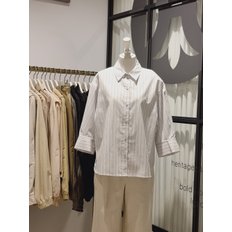 [시흥점] 마린 백 프린트  오버핏 셔츠  L242PSC050