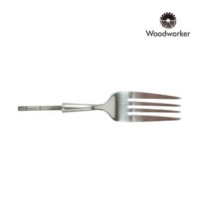 우드워커 우드카빙용 스테인리스 실버 디저트 포크 파츠 Stainless Matte Silver dessert fork