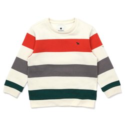 (이월)28C15-334-02(CR) 멀티컬러기모 맨투맨 - SSG.COM