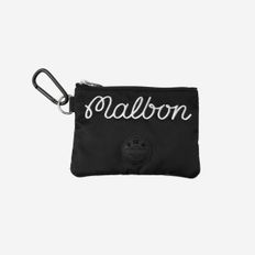 말본 골프 x 포터 피오티알 유틸리티 파우치 블랙 Malbon Golf x Porter POTR Utility Pouch Bla