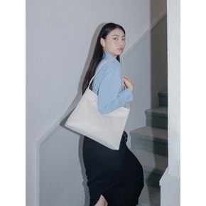 Comfy Leather Bag _ Ivory