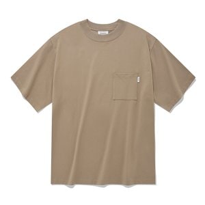 커버낫 [정상가: 45000원] 실켓 포켓 티셔츠 베이지 CO2202ST38BE