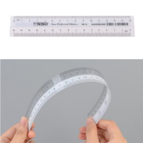 15cm 20cm 30cm 휘어지는자 구부러지는자 인치자