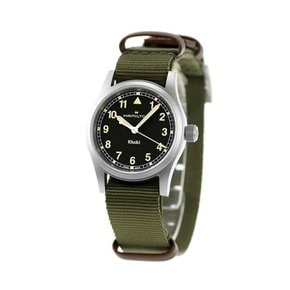 H69301930 카키 필드 쿼츠 남성 나토 33mm