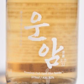 운암 소주 오크 숙성 32도 375ml 증류주 맑은내일