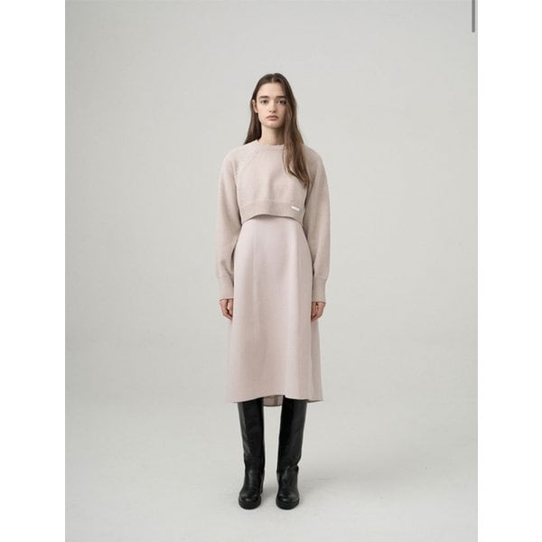 [부산점] 랩 스타일 라운드 크롭 풀오버 (NMK4SP247)