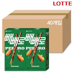 롯데 빼빼로 아몬드 37gX40개(1BOX)[33003002]