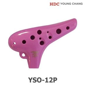 영창 소프라노 오카리나 YSO-12P 핑크