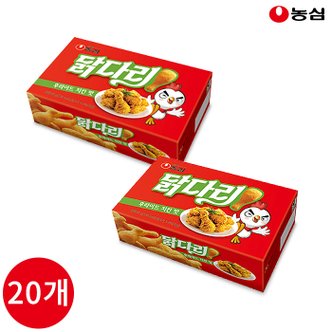  농심 닭다리 후라이드 치킨맛 66g x 20개