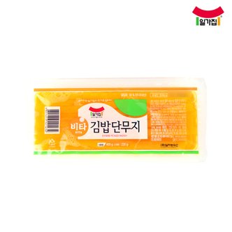  일미 일가집 비타 맛 김밥단무지 400g x20개