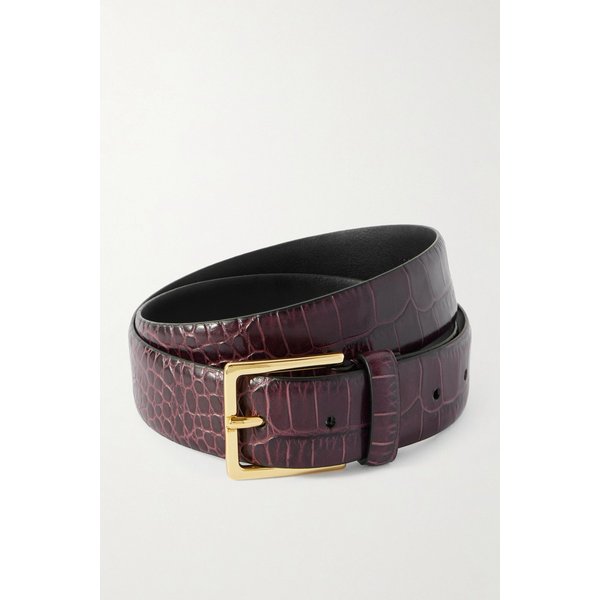 앤더슨스 크로크 이펙트 가죽 벨트 46376663162988369